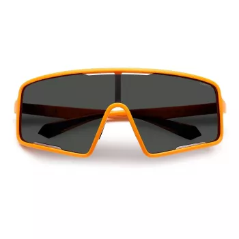 POLAROID SPORT PLD7045S2M5 Męskie polaryzowane okulary sportowe - soczewka 99mm, zausznik 130mm