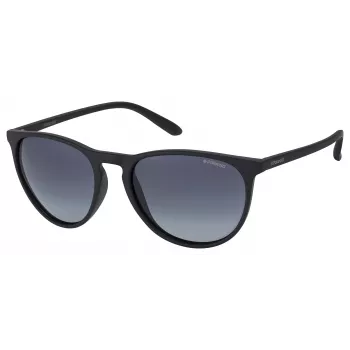 POLAROID Unisex PLD6003NSDL5W Okulary przeciwsłoneczne - Soczewki polaryzacyjne szare - Oprawa czarna - 54/19/140 mm