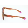 POLAROID Unisex PLD6077FS-09Q Okulary przeciwsłoneczne Polaryzacyjne Prostokątne Czarna Oprawka Szare Szkła 58/17/140 mm