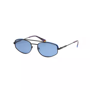 POLAROID Unisex PLD6130SOY4 Okulary przeciwsłoneczne Havana Brązowe Polaryzowane 55mm