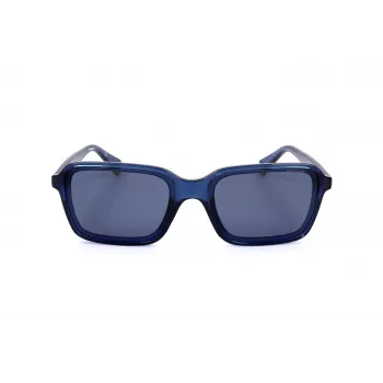 POLAROID Unisex PLD6161SPJP Prostokątne Okulary Przeciwsłoneczne Polaryzacyjne - Czarna Oprawka Szare Szkła 58mm