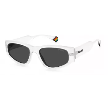 POLAROID Unisex PLD6169S900M9 Okulary przeciwsłoneczne - Oprawa Havana z propionianu, brązowe soczewki polaryzacyjne, 55mm