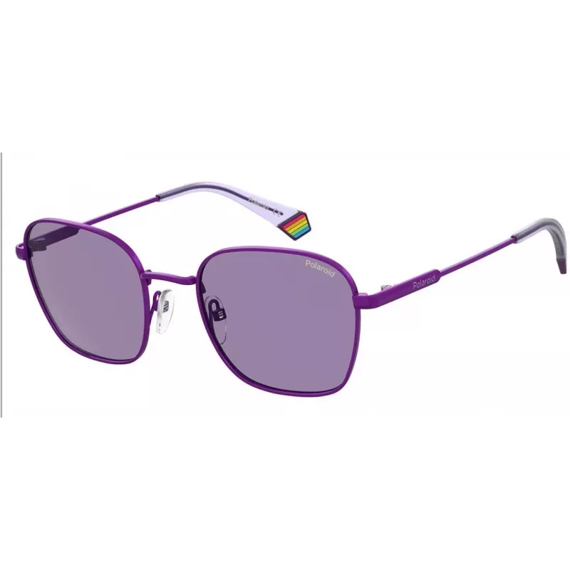 POLAROID Unisex PLD6170SB3V Okulary przeciwsłoneczne - Matowa czarna oprawka, szare soczewki polaryzacyjne, 53 mm