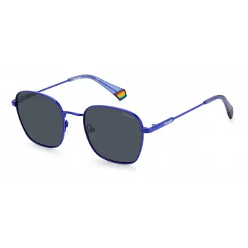 POLAROID Unisex PLD6170SGEGC3 Okulary przeciwsłoneczne - Oprawka Havana, Zielone soczewki polaryzacyjne, 53mm