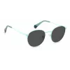 POLAROID Unisex PLD6171SMVUM9 Okulary przeciwsłoneczne - Havana kwadratowa oprawka, soczewki polaryzacyjne szare 51/20/140 mm