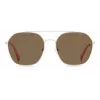 POLAROID Unisex PLD6172S10ASP Okulary przeciwsłoneczne - Czarna oprawka, szare soczewki 57mm