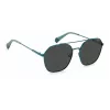 POLAROID Unisex PLD6172SMR8M9 Okulary przeciwsłoneczne kwadratowe Havana Green Polaryzowane UV400