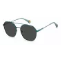 POLAROID Unisex PLD6172SMR8M9 Okulary przeciwsłoneczne kwadratowe Havana Green Polaryzowane UV400