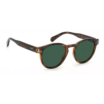 POLAROID Unisex PLD6175S086UC Okulary przeciwsłoneczne Havana Brązowe Polaryzowane 51mm