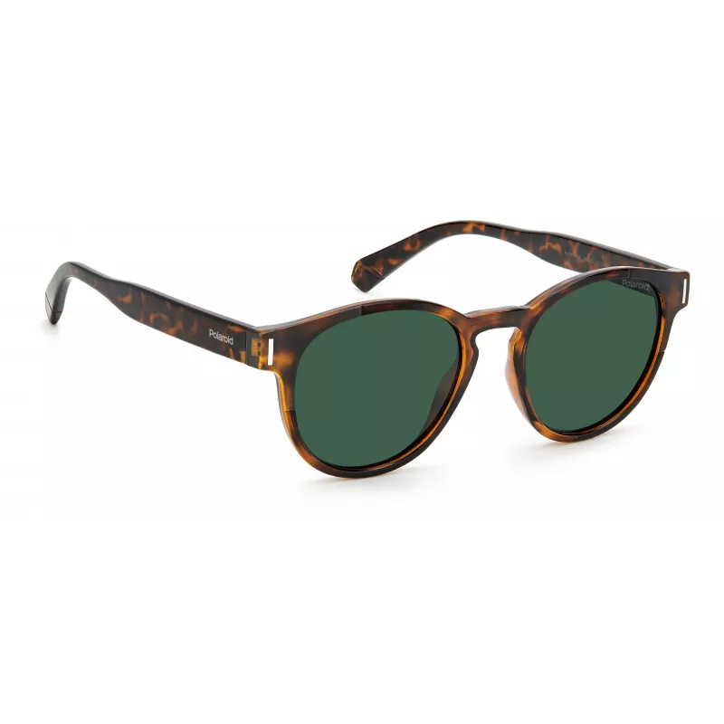 POLAROID Unisex PLD6175S086UC Okulary przeciwsłoneczne Havana Brązowe Polaryzowane 51mm
