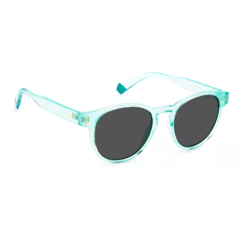 POLAROID Unisex PLD6175S5CBM9 Okulary przeciwsłoneczne Havana Grey Blue Mirror 51mm