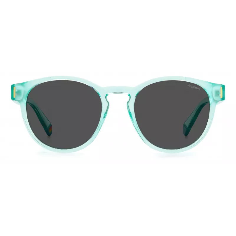 POLAROID Unisex PLD6175S5CBM9 Okulary przeciwsłoneczne Havana Grey Blue Mirror 51mm