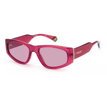 POLAROID Okulary przeciwsłoneczne unisex PLD6169S8CQ0F Czarna oprawka Szare soczewki polaryzacyjne 55/18/140 mm