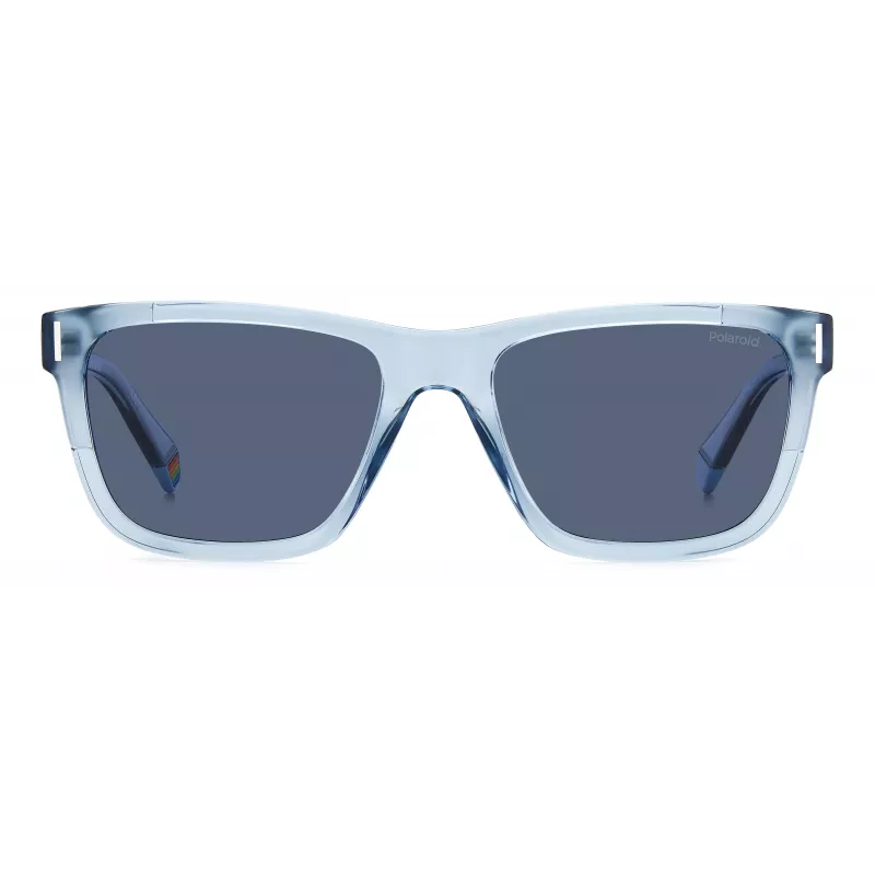 POLAROID Okulary przeciwsłoneczne unisex PLD6186SMVUF4 - Oprawka Havana, zielone soczewki polaryzacyjne 54/17/145 mm