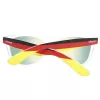 Okulary przeciwsłoneczne Polaroid Unisex S8443-CWY - Klasyczna kwadratowa oprawka, soczewki polaryzacyjne szare, 55mm