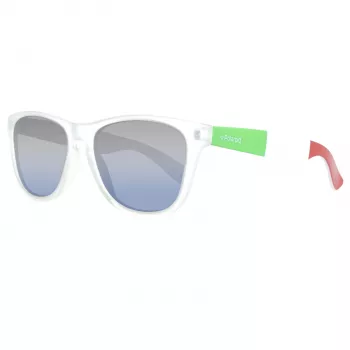 Polaroid Unisex Sunglasses S8443-D8C - Polarized UV400, 55mm Lens, Black Frame