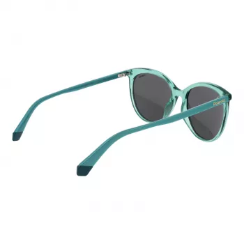 POLAROID Damskie okulary przeciwsłoneczne PLD6231S551ED Havana Brązowe Kwadratowe Polaryzacyjne UV400