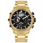 Zegarek męski POLICE Chronograph PL16018JSG02M 48mm Stal nierdzewna Mesh Złoty