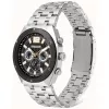 Zegarek męski POLICE Quartz Analog P15995JSTU61M 46mm Stal nierdzewna Gunmetal Grey