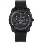 Zegarek męski Police PL15714JSB0 kwarcowy analogowy 44mm stalowa koperta czarny skórzany pasek