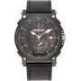 Zegarek męski POLICE Quartz Analog PL15728JSB.02 48mm Koperta ze stali nierdzewnej Czarny pasek skórzany