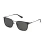 Okulary przeciwsłoneczne męskie POLICE SPLP27 Pilot, oprawki Gunmetal, szare polaryzacyjne soczewki, 54mm SPLP27-54509P