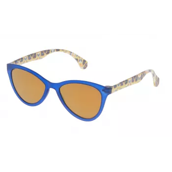 Okulary przeciwsłoneczne POLICE męskie SPL08654J15G oprawka Havana acetate soczewki szary gradient 65/17/140 mm