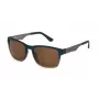 Okulary przeciwsłoneczne POLICE męskie SPLL09560MGB - oprawka Havana z acetatu, zielone soczewki poliwęglanowe, ochrona UV400