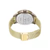 Zegarek męski POLICE Blaze Collection PEWJG0005504 44mm Koperta ze stali nierdzewnej Czarny pasek skórzany Analogowy Kwarcowy