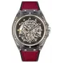 Zegarek męski Police PEWGR1592401 44mm Stal nierdzewna Czarna skóra Kwarcowy