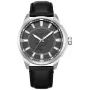 Zegarek męski POLICE PEWJA2204305 - 46mm, czarna tarcza, kwarcowy, pasek skórzany