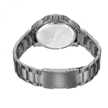 Zegarek męski POLICE PEWJH0021403 43mm Kwarcowy Analogowy Niebieska Tarcza Brązowa Skóra