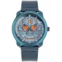 Zegarek męski POLICE PL15714JSBL03 Raho Niebieska tarcza Skórzany pasek 44mm