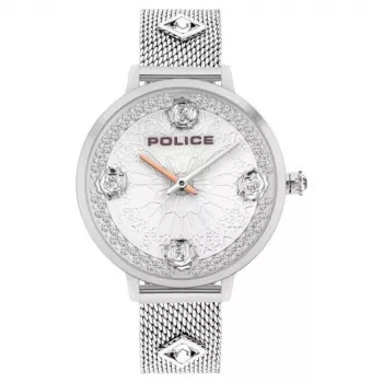 Zegarek męski Police PL16031MS04M 36mm Stal nierdzewna Niebieska tarcza