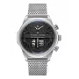 Zegarek męski Police Ranger II PEWJG0006504 44mm Niebieska tarcza Brązowa skóra