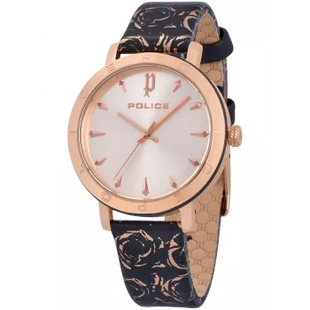 POLICE PL16033MSRB32 Damski zegarek w kolorze różowego złota 36mm