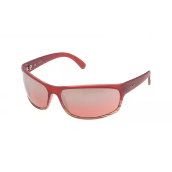 POLICE S186371ACNX Unisex Okulary Przeciwsłoneczne Aviator - Czarna Oprawka Acetatowa, Szare Soczewki Poliwęglanowe, Szerokość Soczewki 71 mm