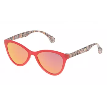Okulary przeciwsłoneczne POLICE SPL086-54Z68R dla kobiet, oprawka Havana acetat, brązowy gradient, 43 mm