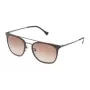 POLICE SPL152-53GGNY Damskie okulary przeciwsłoneczne prostokątne - oprawka Havana z soczewkami gradientowymi w kolorze szarym