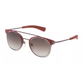 Okulary przeciwsłoneczne POLICE SPL158490C86 dla mężczyzn, Havana Brown Tortoise, acetat, 49mm