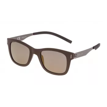 Police SPL170N506XKG Okulary przeciwsłoneczne unisex Havana 50/22/145 mm