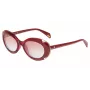 Okulary przeciwsłoneczne POLICE SPLA16-540VB6 dla kobiet, Havana Brown Gradient Cat Eye 54mm