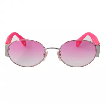 POLICE SPLA18-540492 Okulary przeciwsłoneczne damskie prostokątne Havana brązowy gradient 54mm