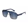 POLICE SPLL08-63S72P Męskie okulary przeciwsłoneczne prostokątne - Havana / Tortoise - Soczewki brązowe polaryzacyjne - 63/13/140 mm