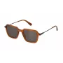 POLICE SPLL10-520W45 Okulary przeciwsłoneczne męskie Havana oprawka szare szkła 52mm