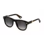 POLICE SPLL87-5206E4 Unisex Okulary Przeciwsłoneczne Prostokątne Oprawka Havana Brown Tortoise Soczewki Brązowe Gradient 52mm