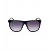 POLICE SPLN33M590Z42 Okulary przeciwsłoneczne męskie - czarna oprawka acetatowa, szare soczewki poliwęglanowe, ochrona UV400, szerokość soczewki 59 mm