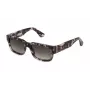 POLICE SPLP24-5407MR Okulary przeciwsłoneczne męskie - czarna oprawka, szare lustrzane szkła 54mm