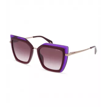 POLICE SPLP43-5409F5 Okulary przeciwsłoneczne damskie Havana Brązowy Gradient 54mm