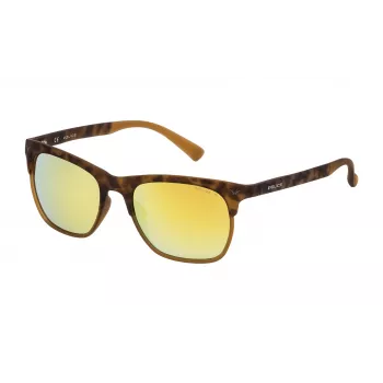 Okulary przeciwsłoneczne POLICE SK0445149EG Męskie Prostokątna oprawka acetatowa UV400 51mm